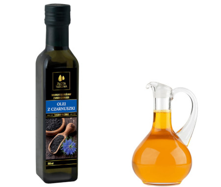 Olej z czarnuszki 250ml zimnotłoczony 100% świeży